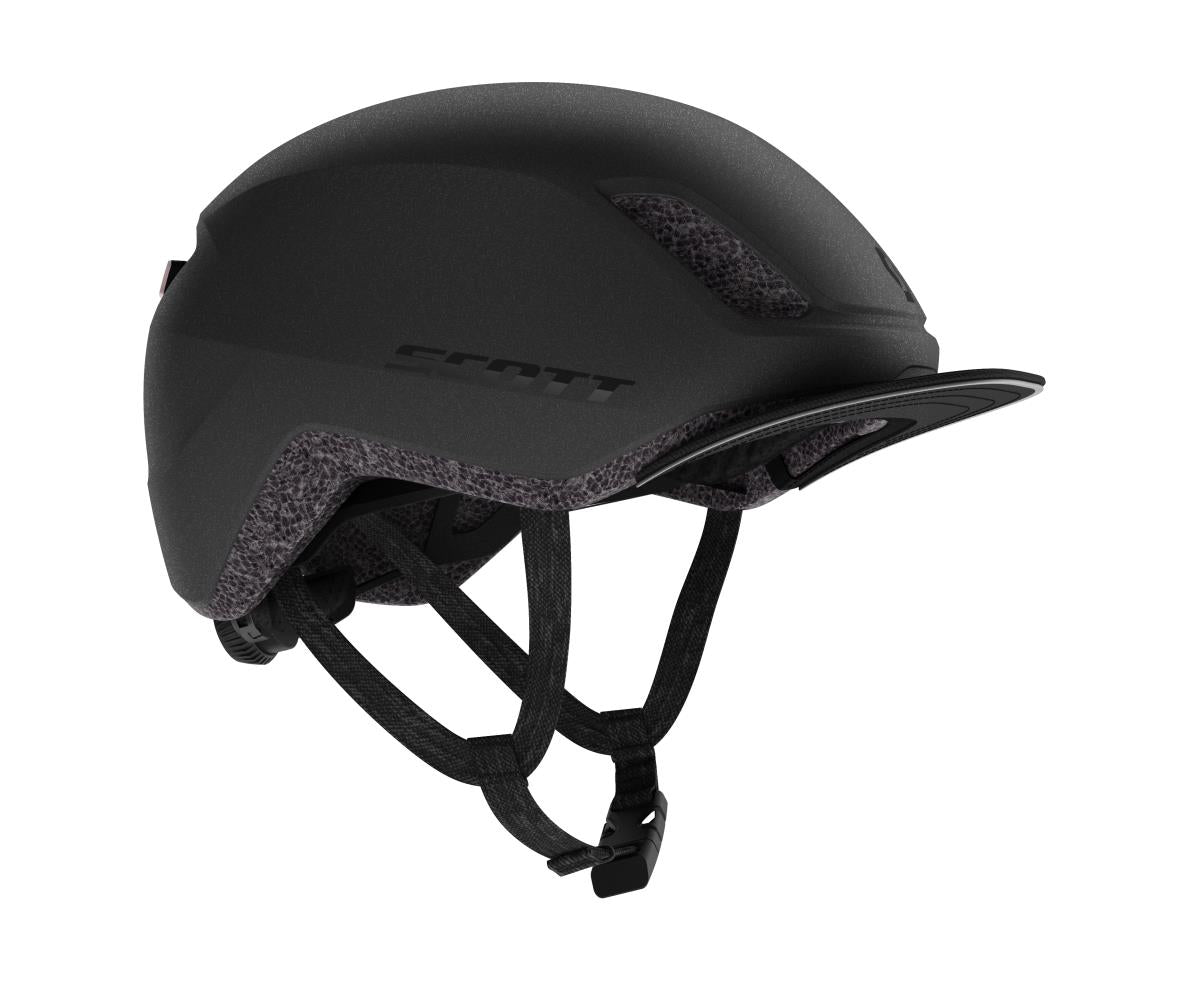 Cykelhjälm Scott II Doppio Plus MIPS Svart