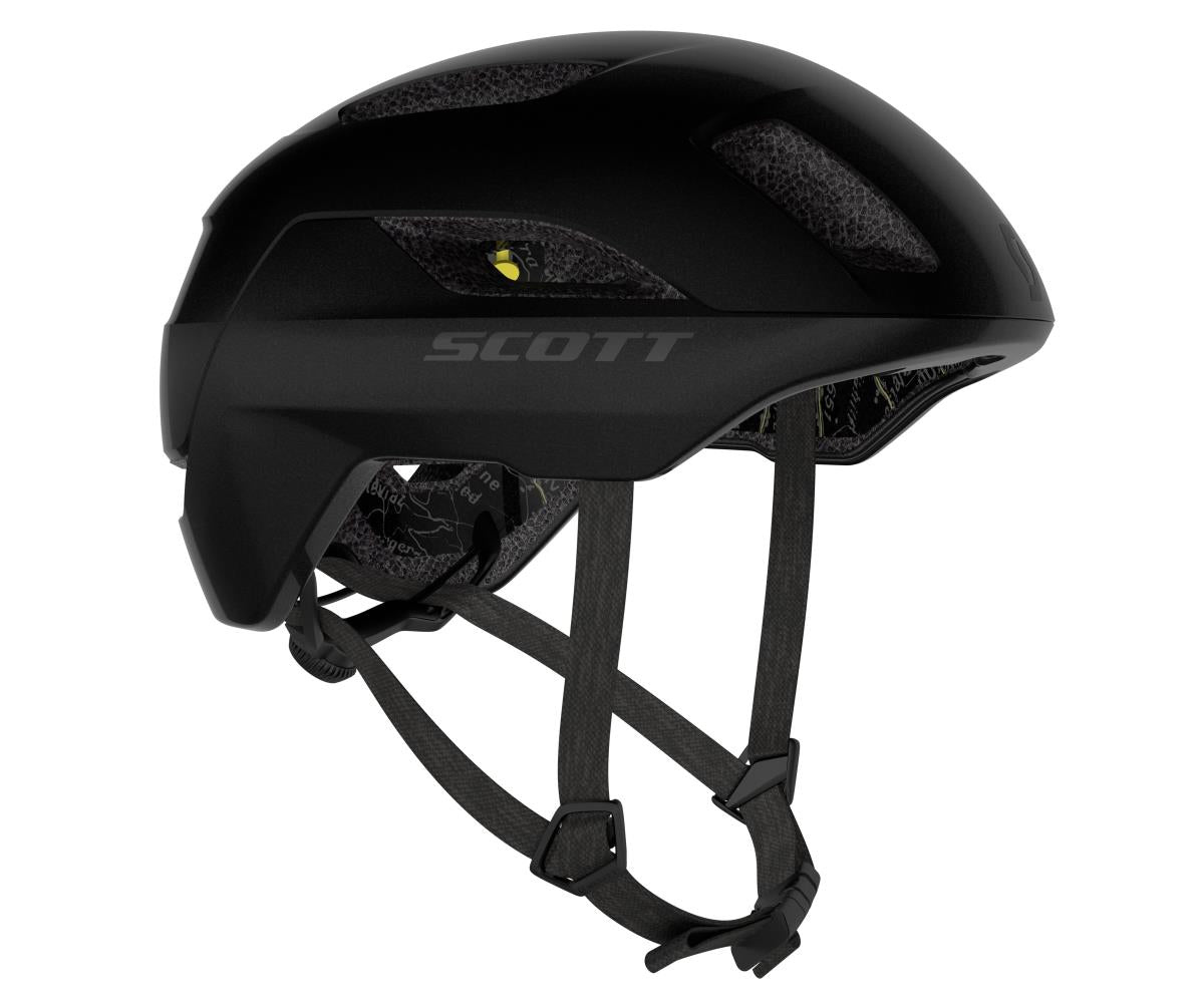 Cykelhjälm Scott La Mokka Plus MIPS Sensor granite black