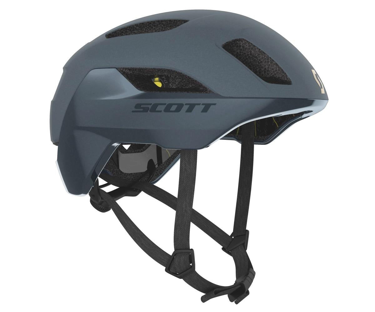 Cykelhjälm Scott La Mokka Plus MIPS Sensor blå