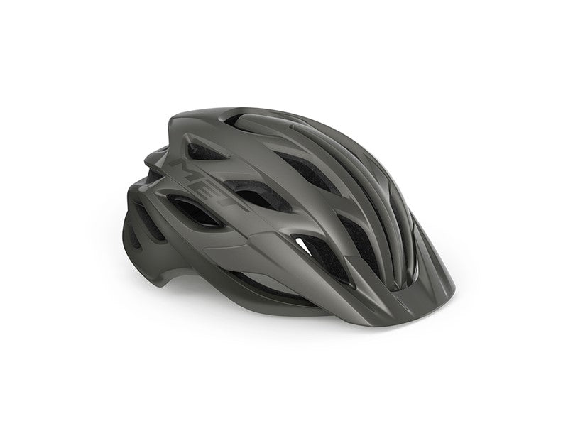 Cykelhjälm MET Veleno grå