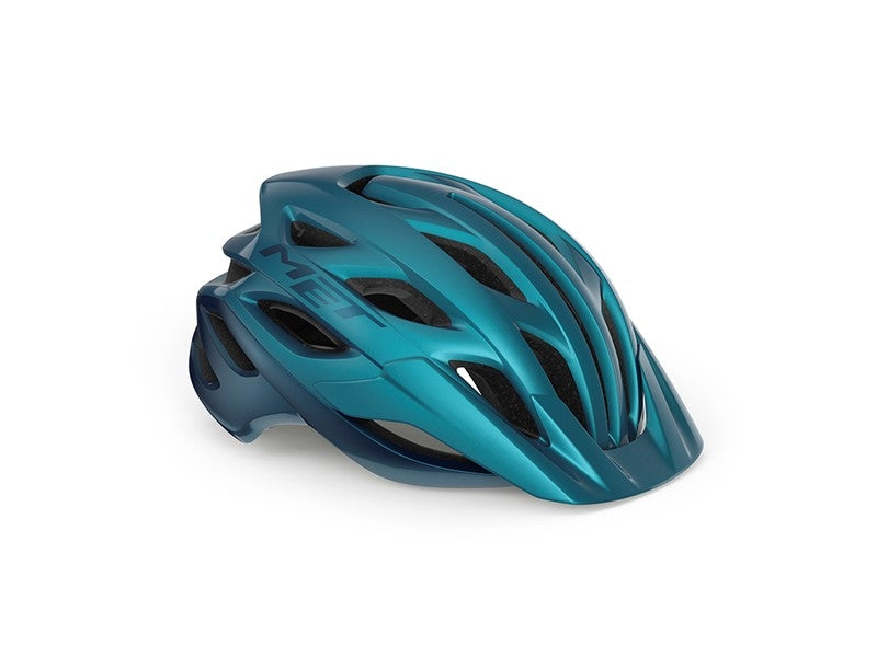 Cykelhjälm MET Veleno blå