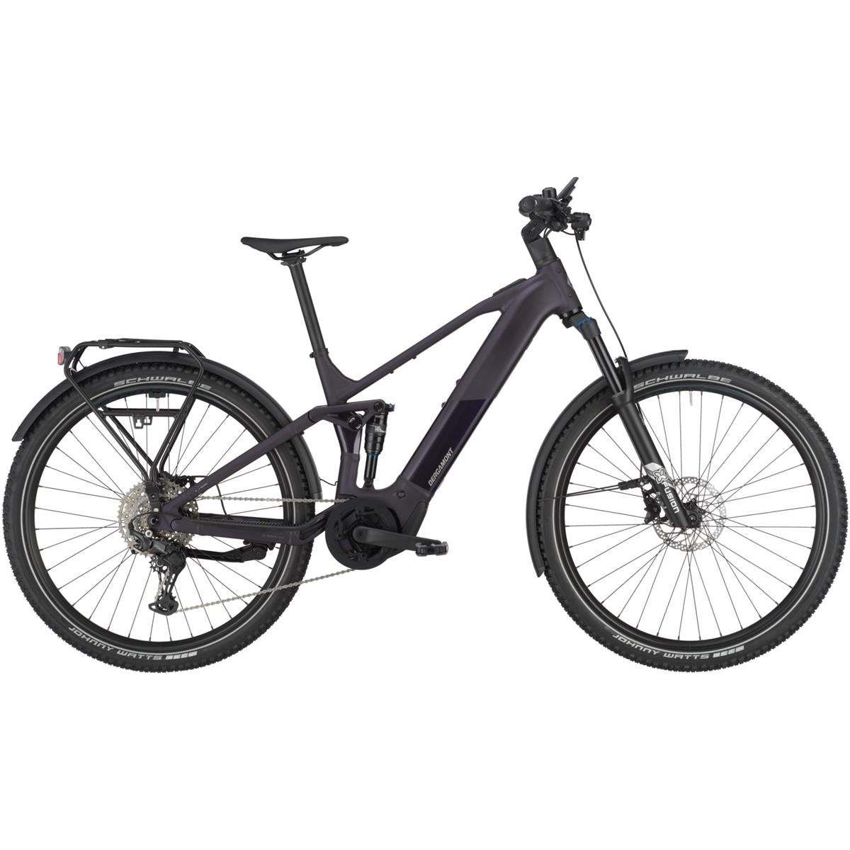 Elcykel SUV Bergamont E-Horizon SUV FS 10 Black/Purple