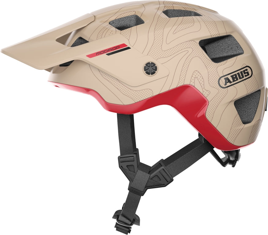 Cykelhjälm Abus MoDrop dusky camel