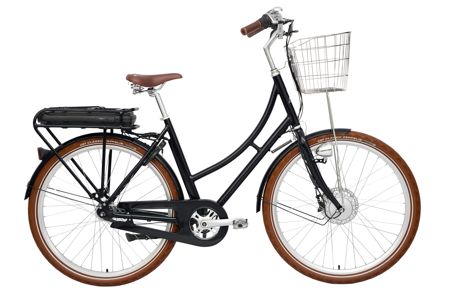 Stålhästen Prima Fram Elcykel 3 vxl svart