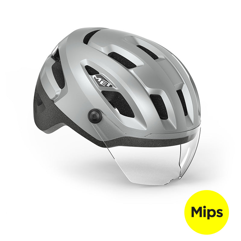 Cykelhjälm MET Intercity MIPS NTA-Certifierad Elcykel Vit