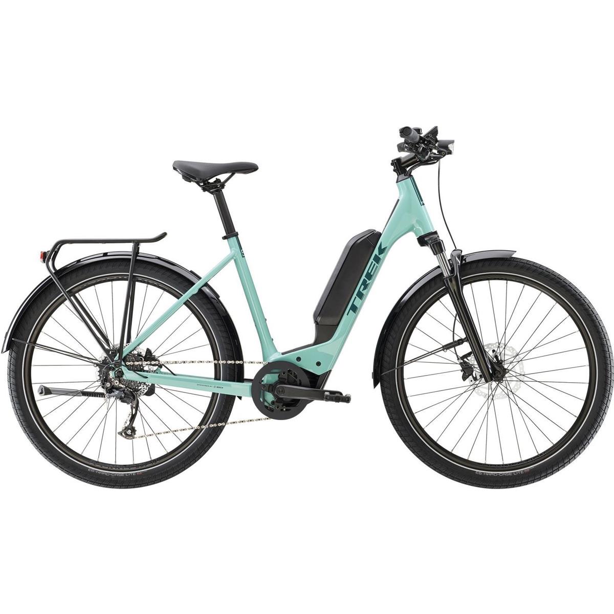 Elcykel Trek Dam Allant+ 5 Lowstep 800wh blue sage