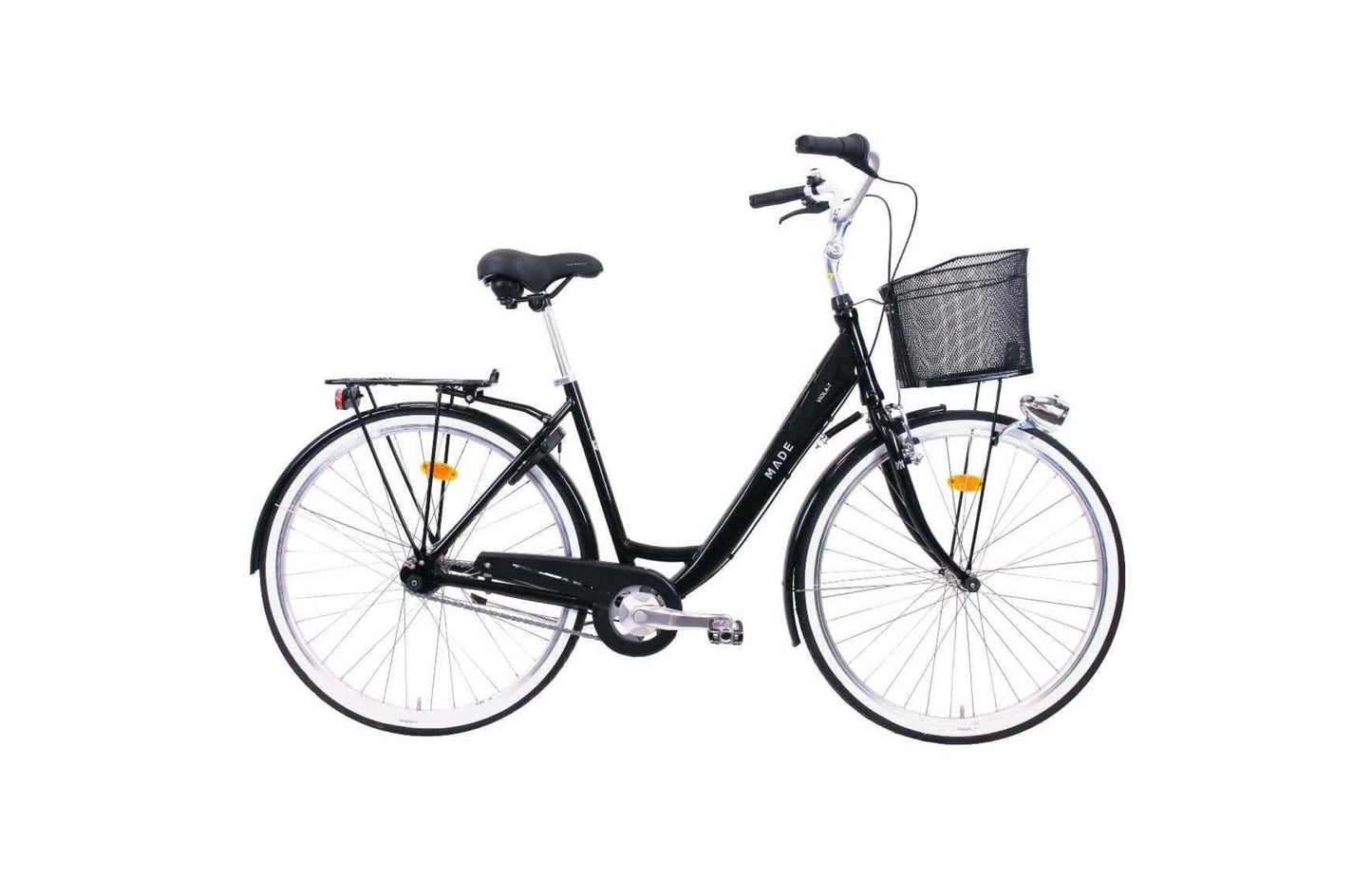 Damcykel MADE Viola City 3-växlad 28" Svart