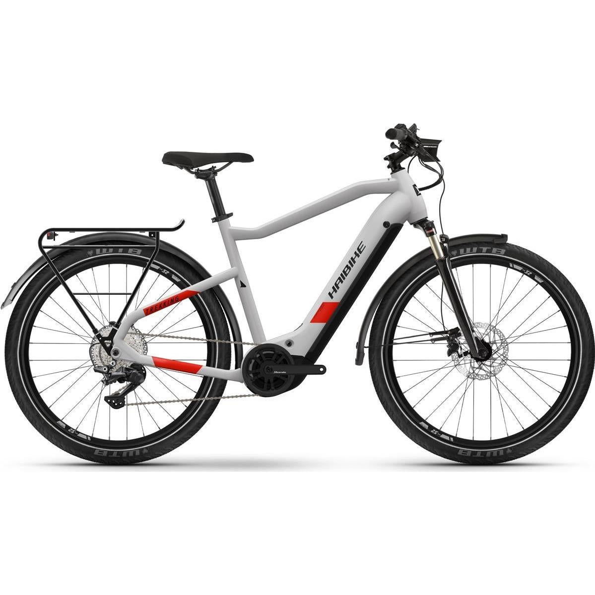 Elcykel hybrid Haibike Trekking 7 High Grå