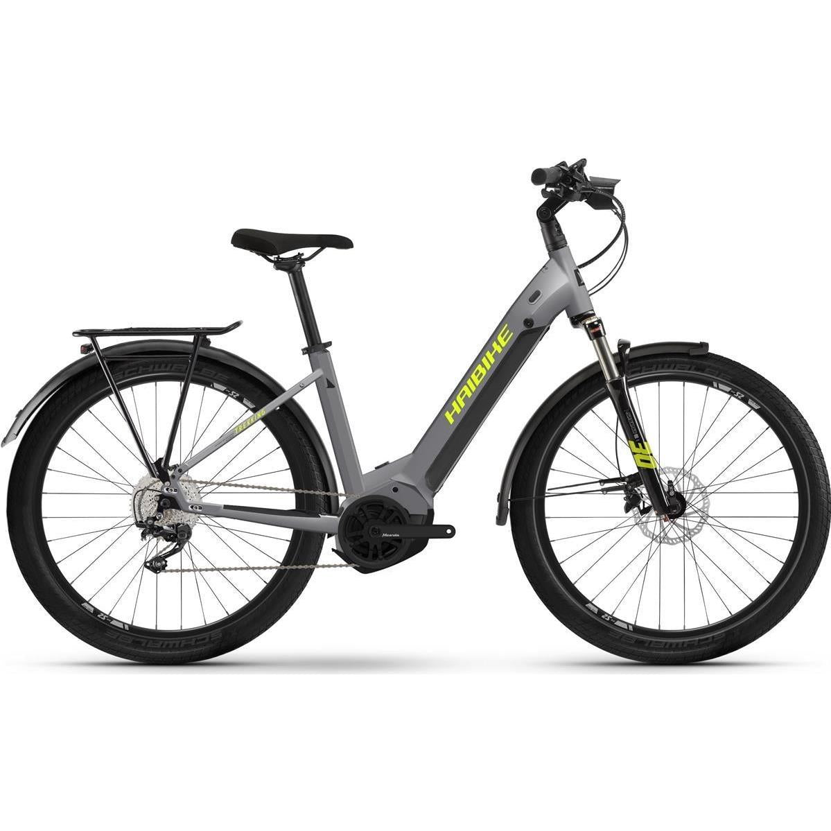Elcykel hybrid Haibike Trekking 6 Low Grå