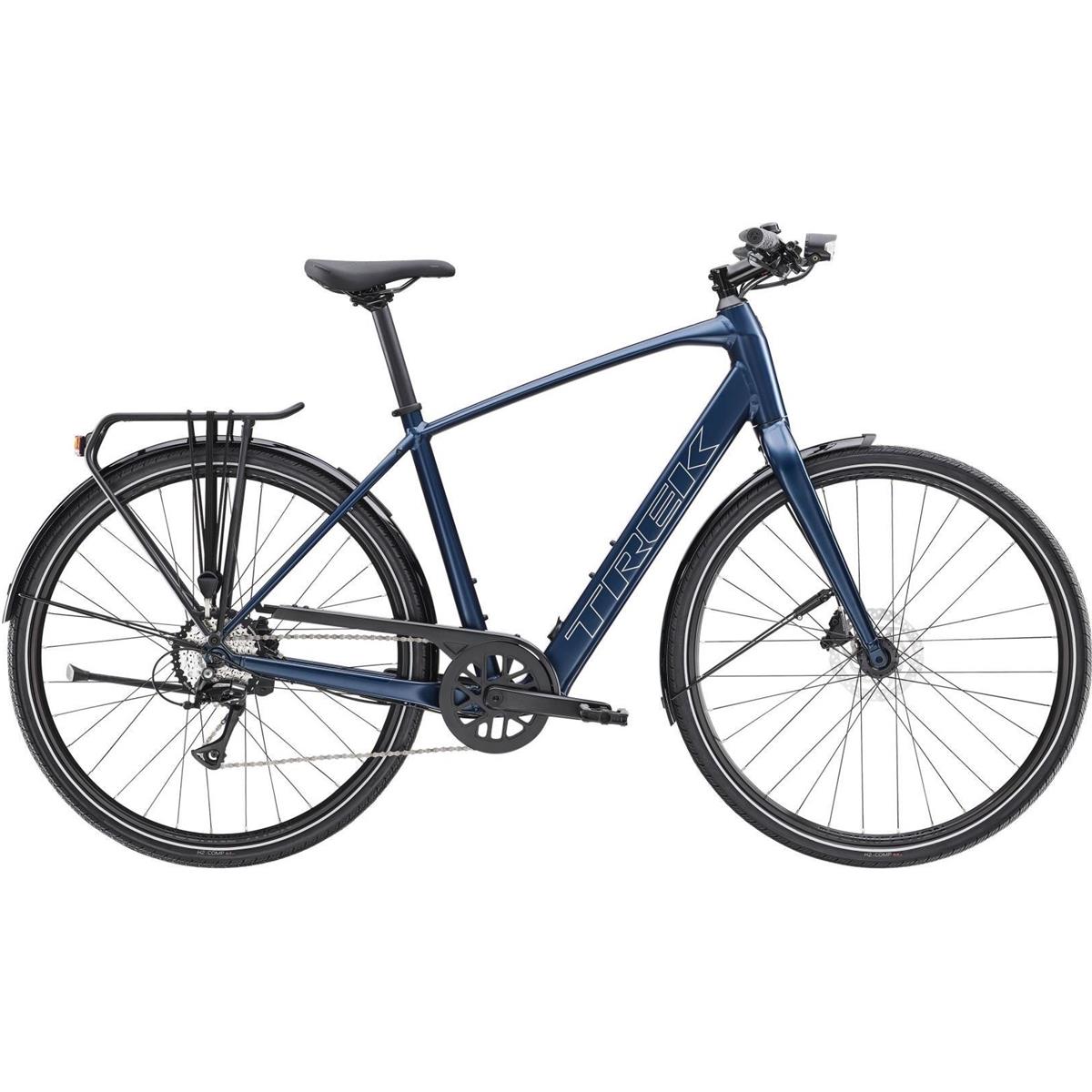 Elcykel Trek Herr FX+ 2 LT satin mulsanne blue