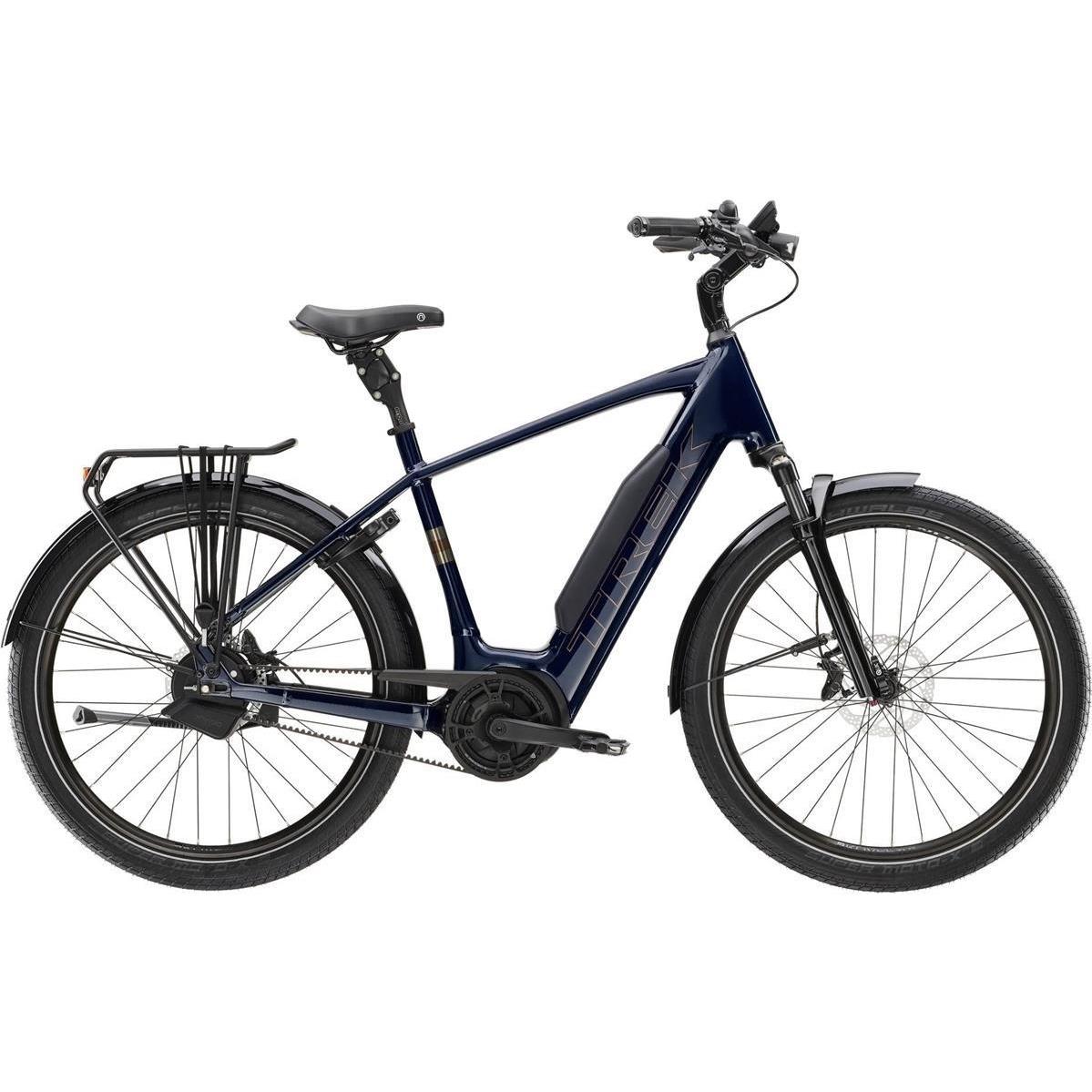 Elcykel Trek Herr District+ 5 800wh blue
