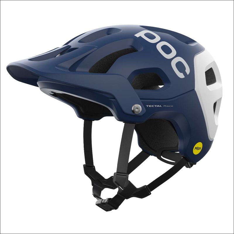 Cykelhjälm POC Tectal Race Mips Vit/Blå