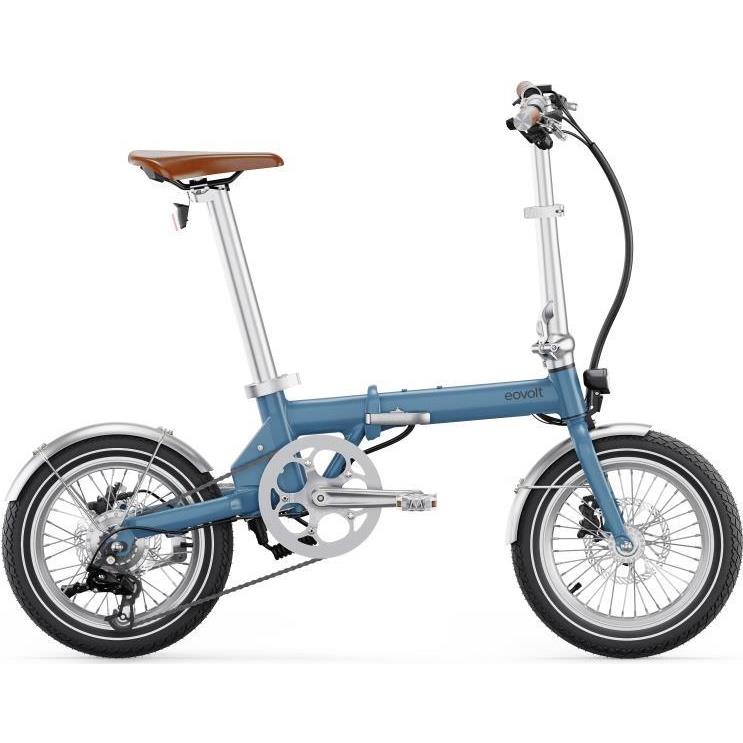 Eovolt Hopfällbar Elcykel Morning Vintage Satin Blue