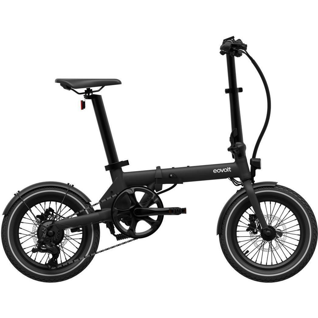 Eovolt Hopfällbar Elcykel Morning Black Onyx