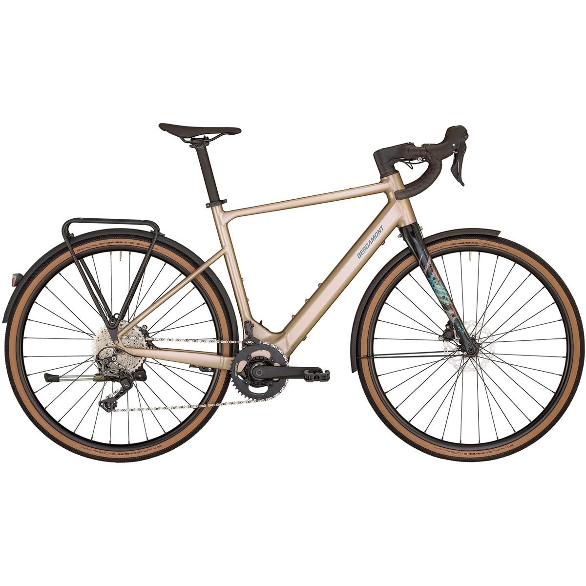 El-Gravel Bergamont E-Grandurance RD 8 Matt Flaky Beige