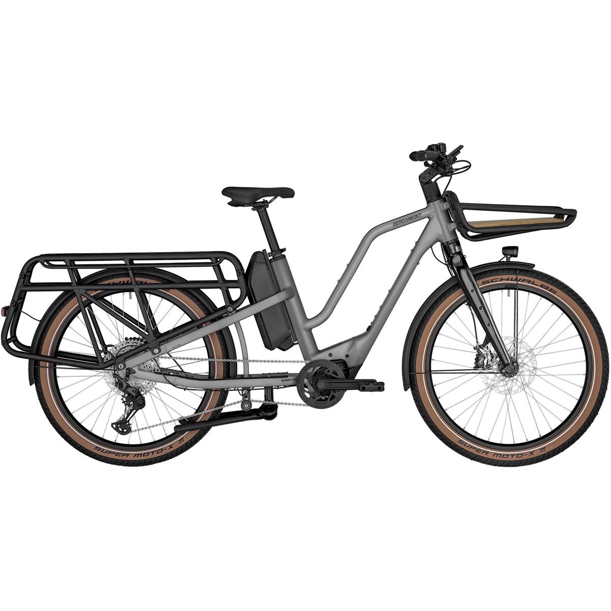 Lastcykel Bergamont Cargoville LT Expert Shiny Mortar Grey