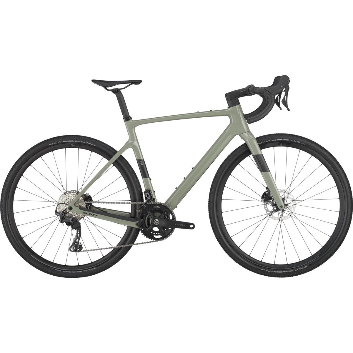 Gravelcykel Scott Addict Gravel 50 Undergrowth Green