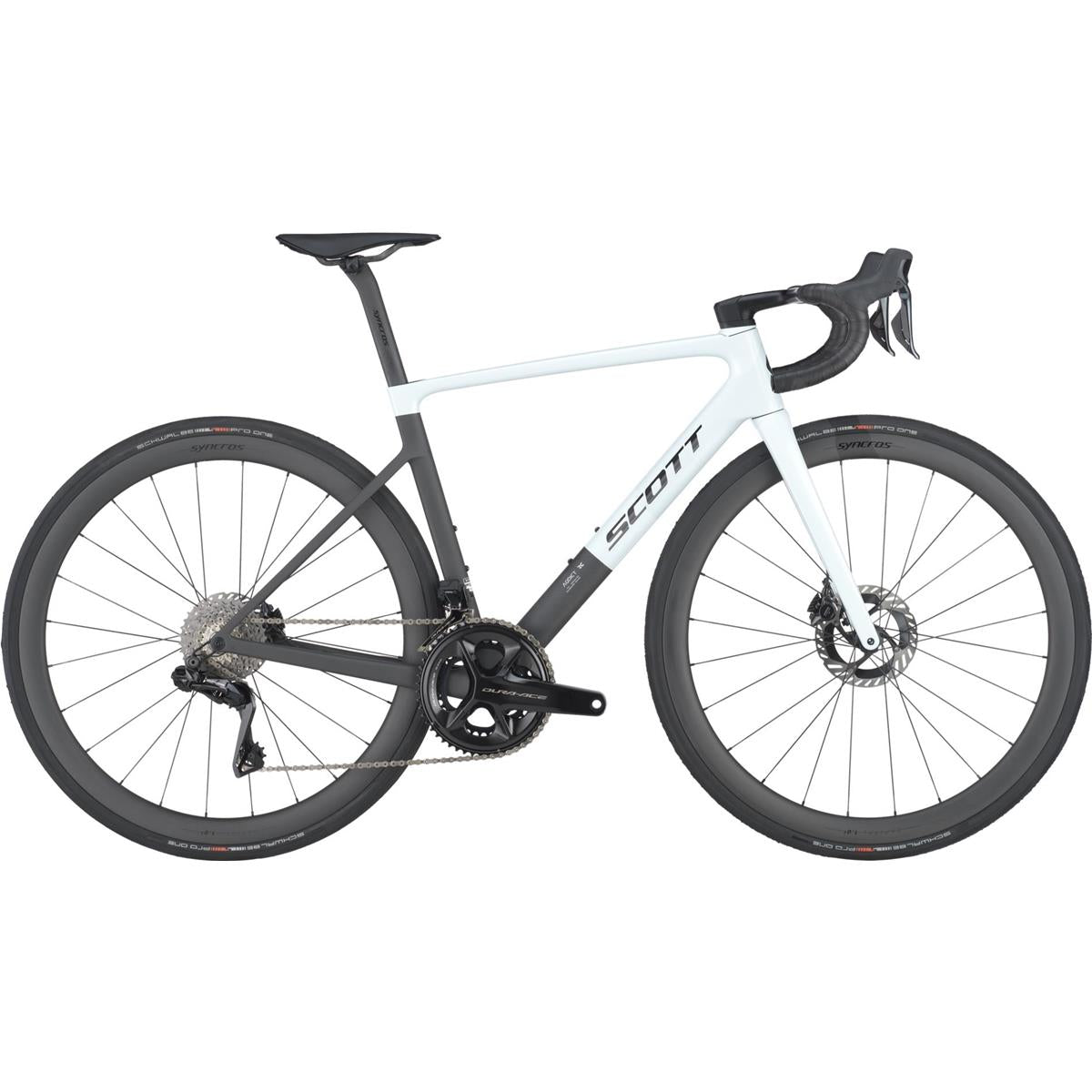Racercykel Scott Addict RC Pro Cumulus White/Carbon Black