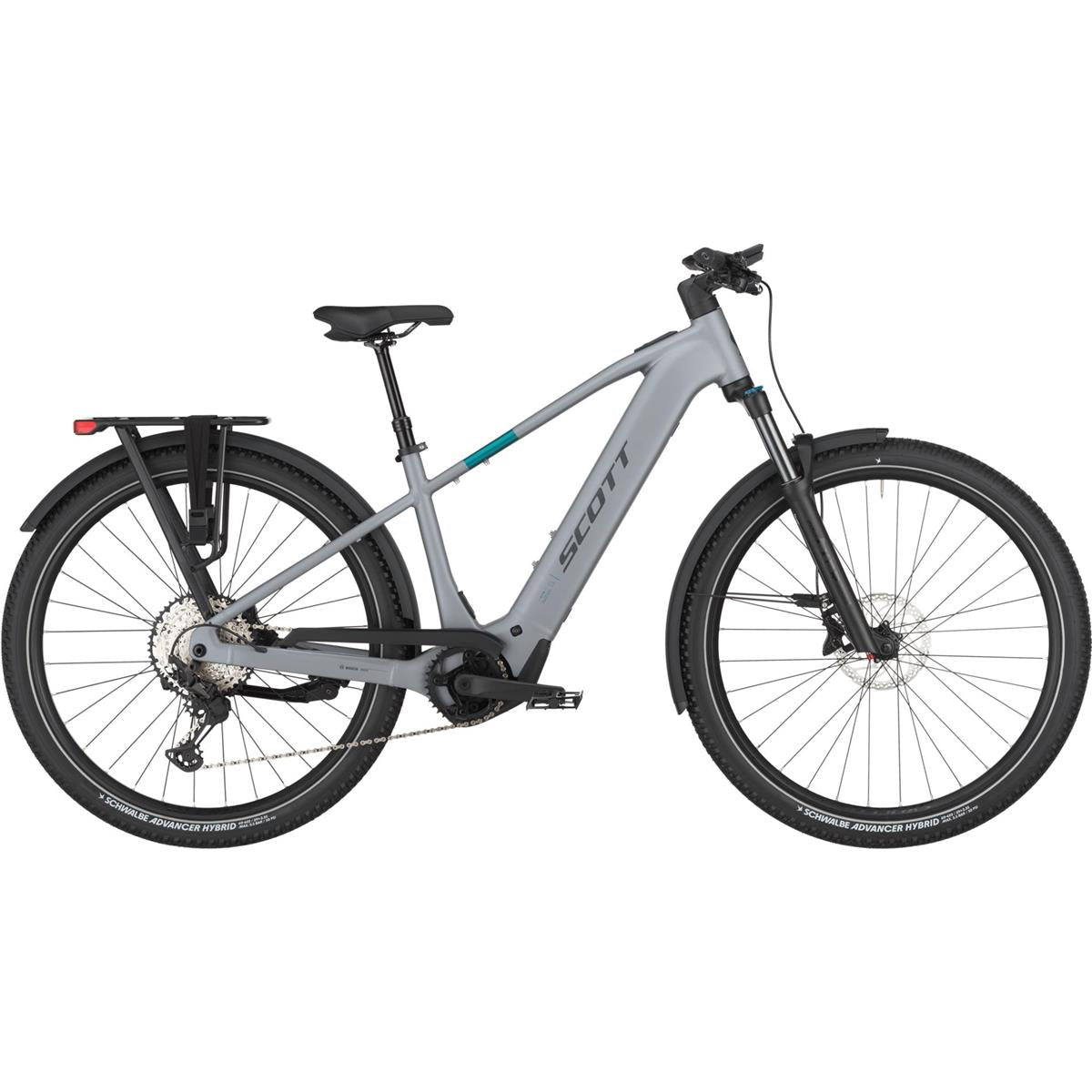 Elcykel Hybrid Scott Axis 10 Bird Grey