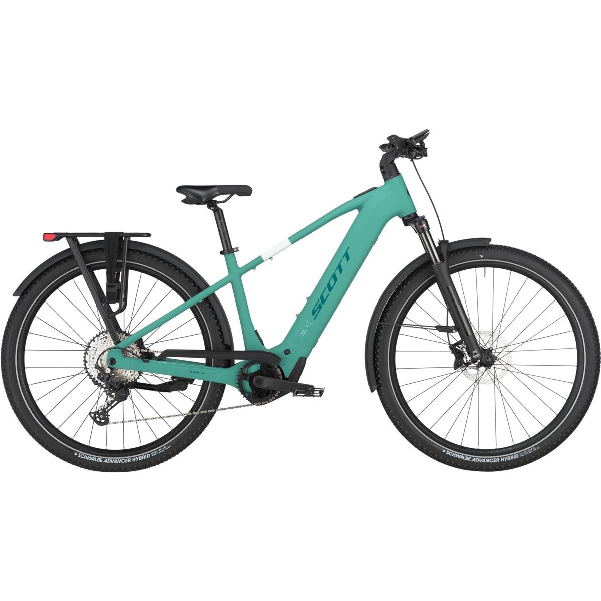 Elcykel Hybrid Scott Axis 20 Aventurine Green