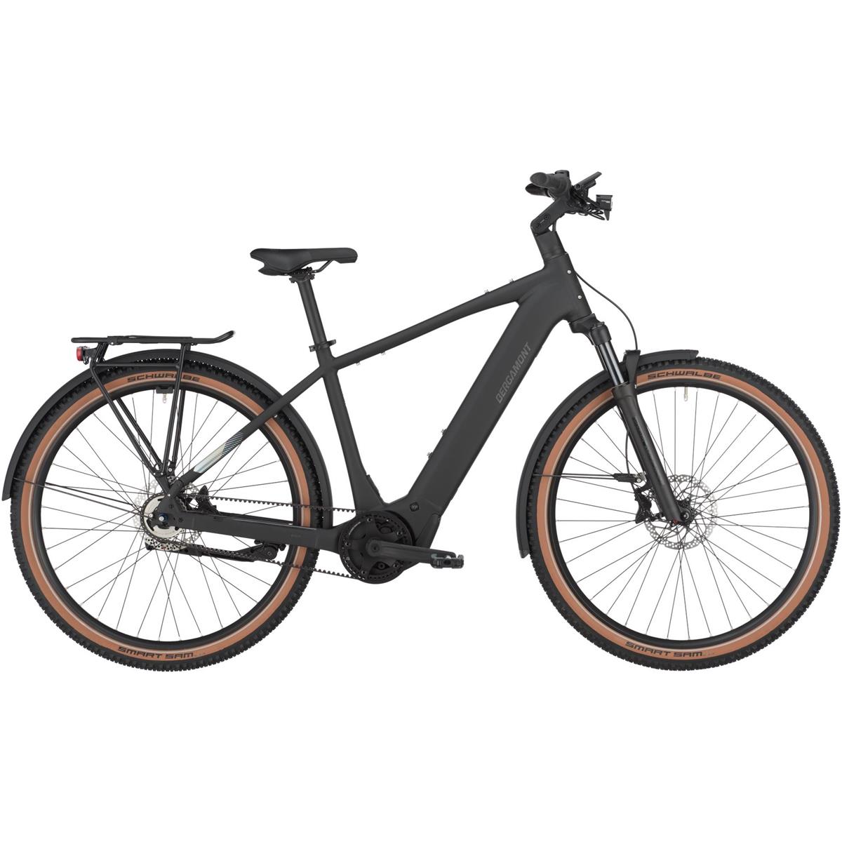 Elcykel SUV Bergamont E-Horizon SUV 20 Belt Black Matt