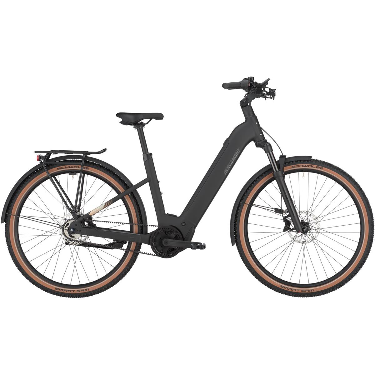 Elcykel SUV Bergamont E-Horizon SUV 20 Belt Wave Black Matt