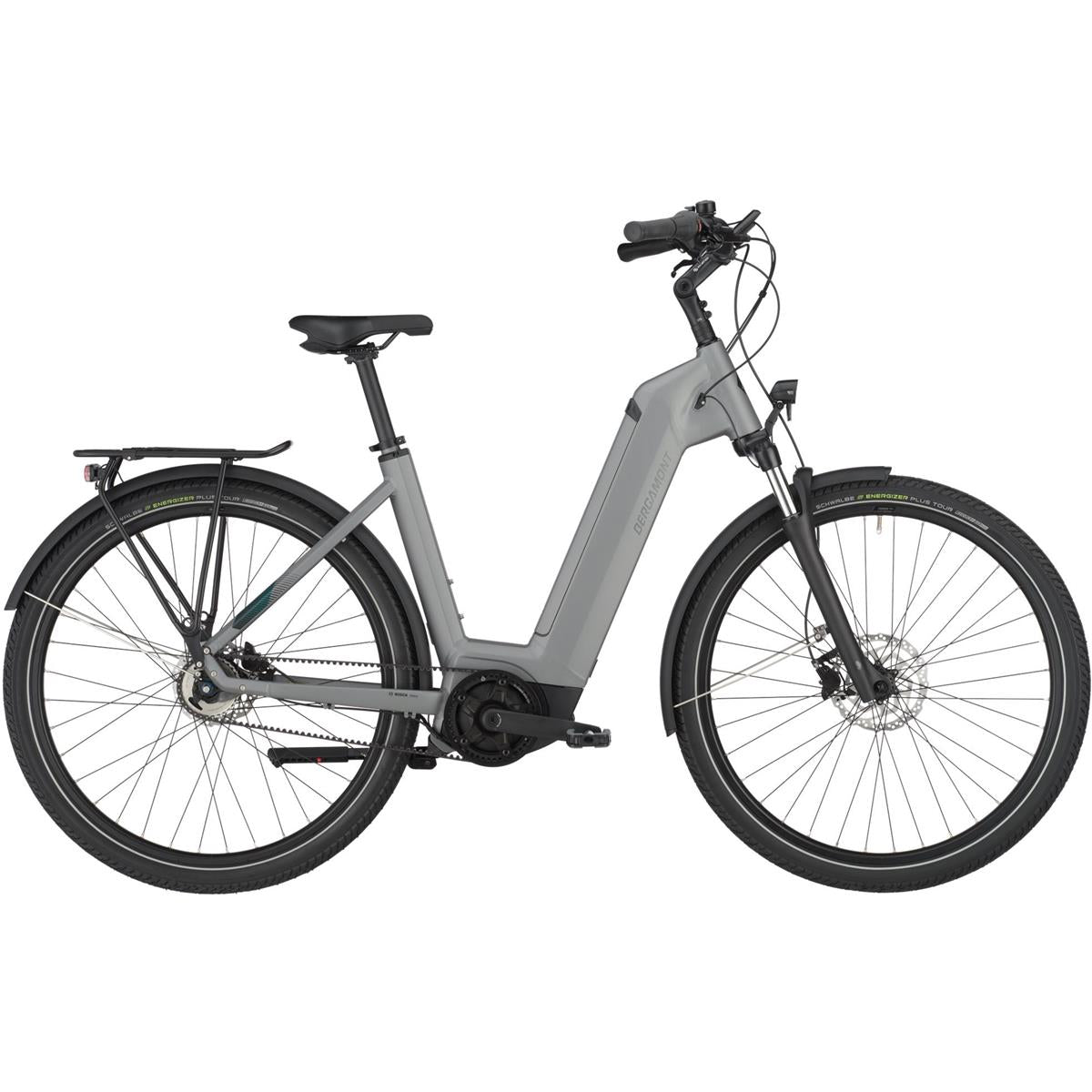 Elcykel Bergamont E-Horizon Tour 30 Belt Wave Titanium Silver