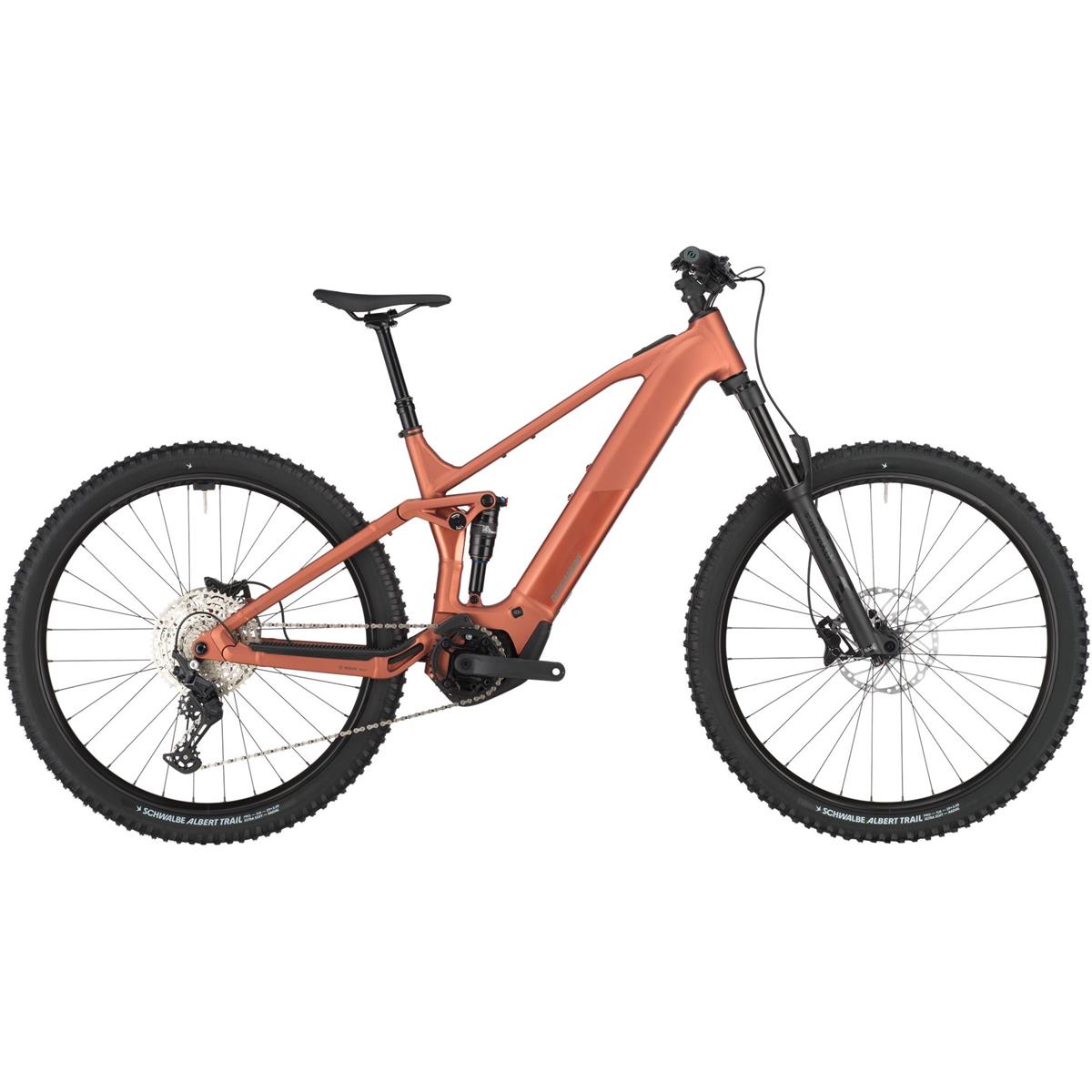 El MTB Bergamont E-Revox FS 20 Dark Red