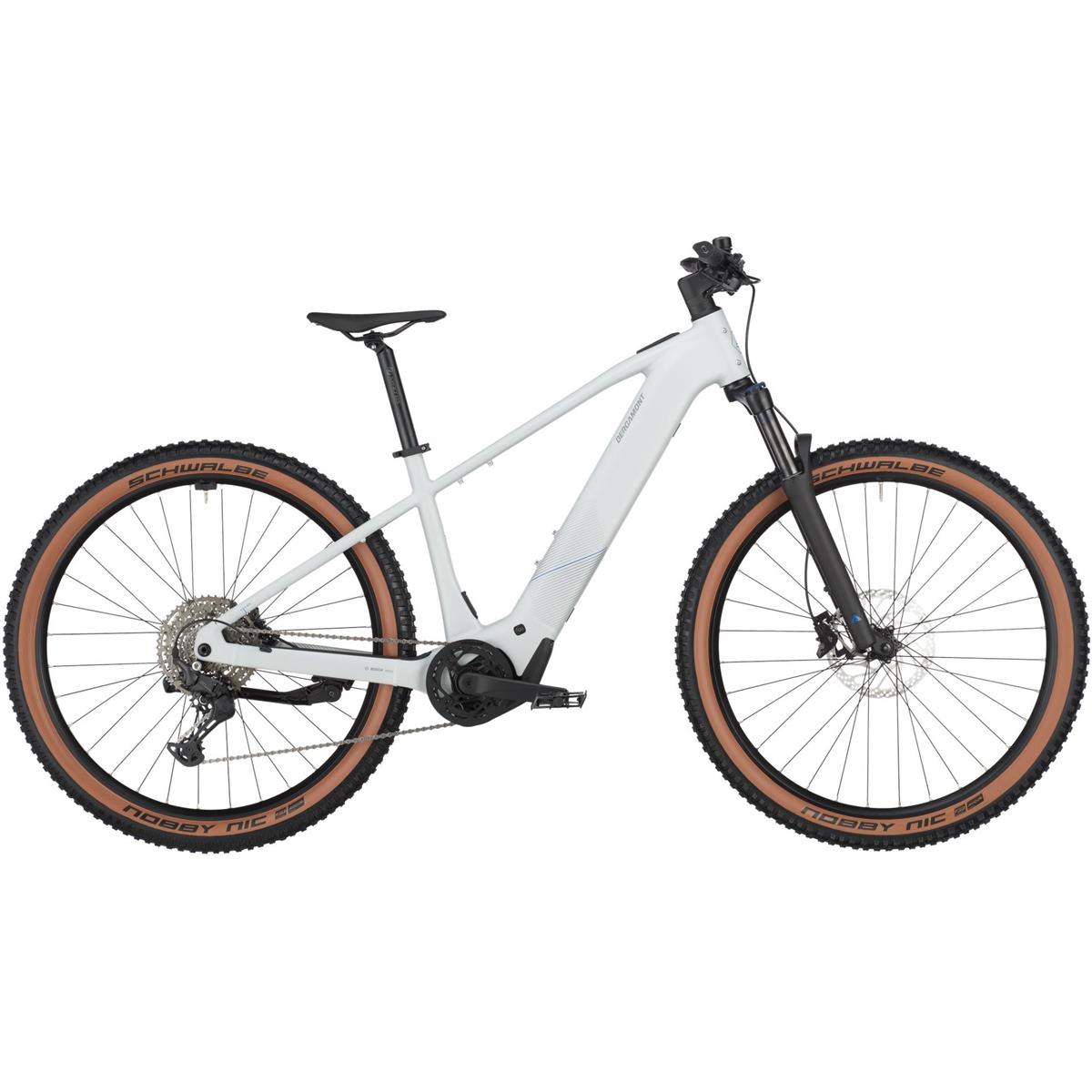 El MTB Bergamont E-Revox Sport 20 Argento White