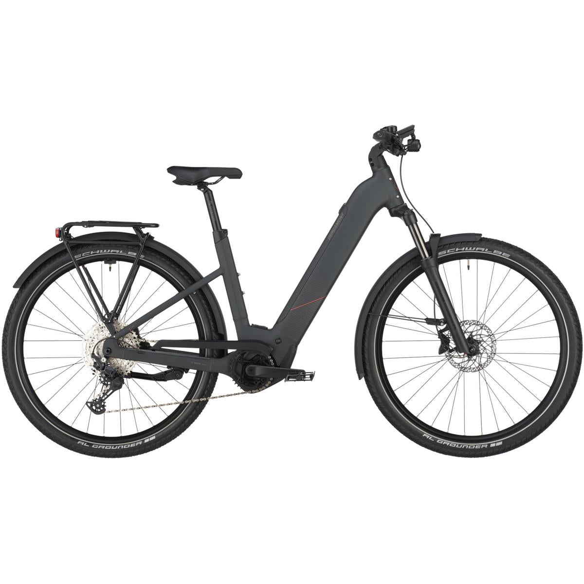 El MTB Bergamont E-Revox Tour 20 Wave Flaky Black
