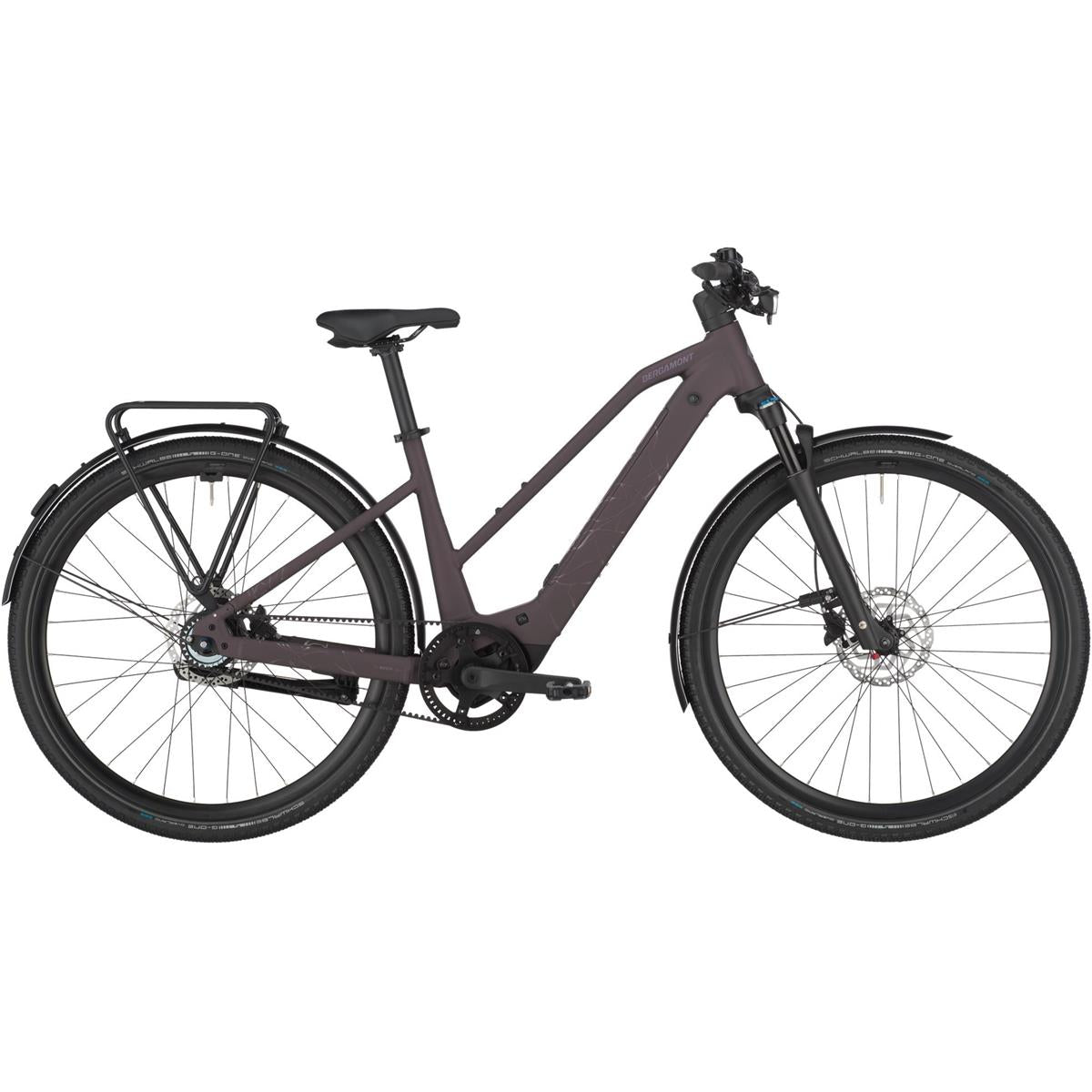 Elcykel Bergamont Helix 10 Belt Slope Dusky Purple