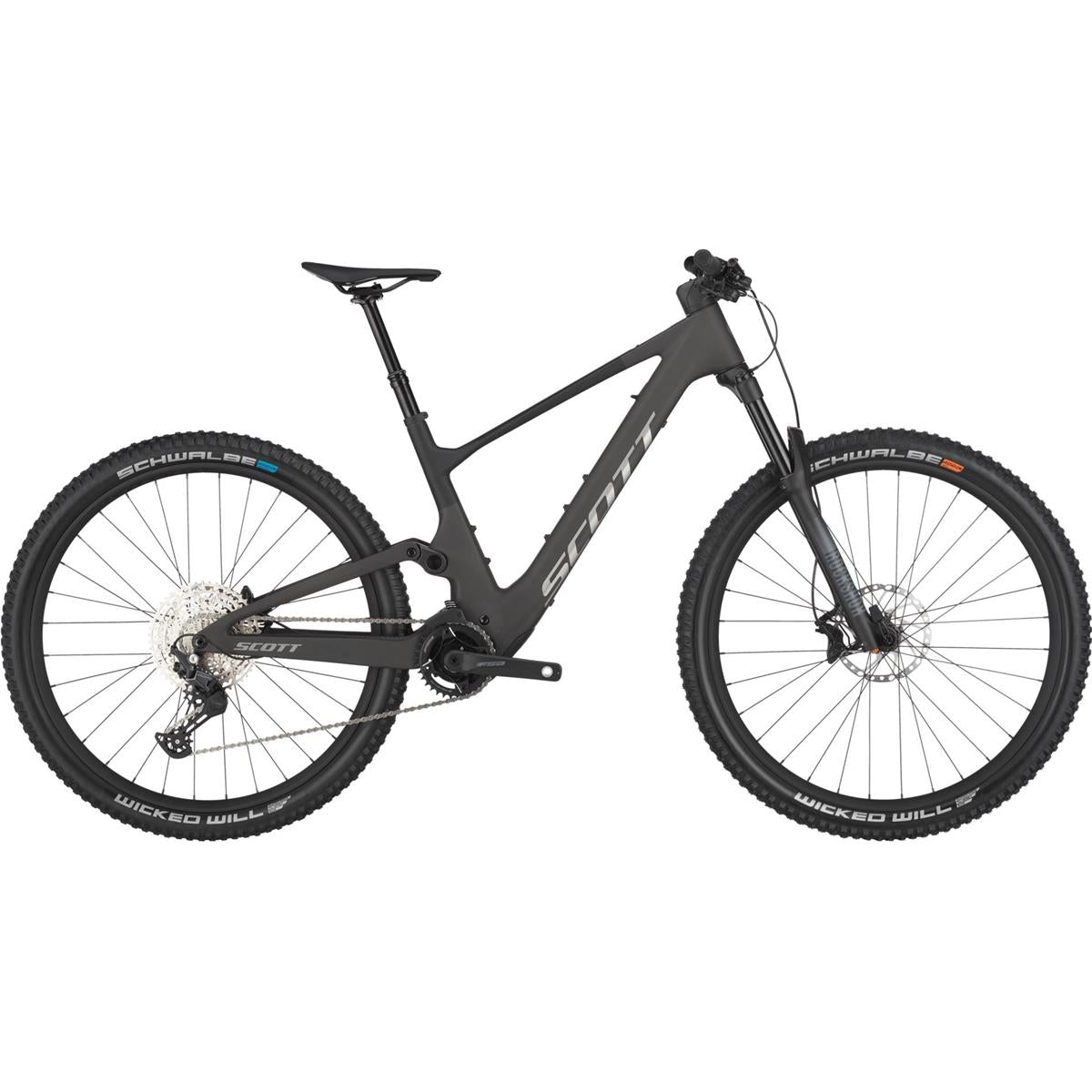 El-MTB Scott Lumen 920 Carbon Black