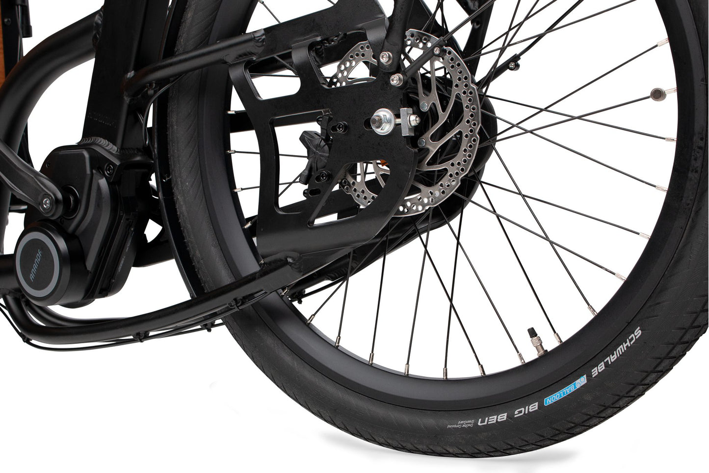 El-lådcykel Rawbike E-cargo rund