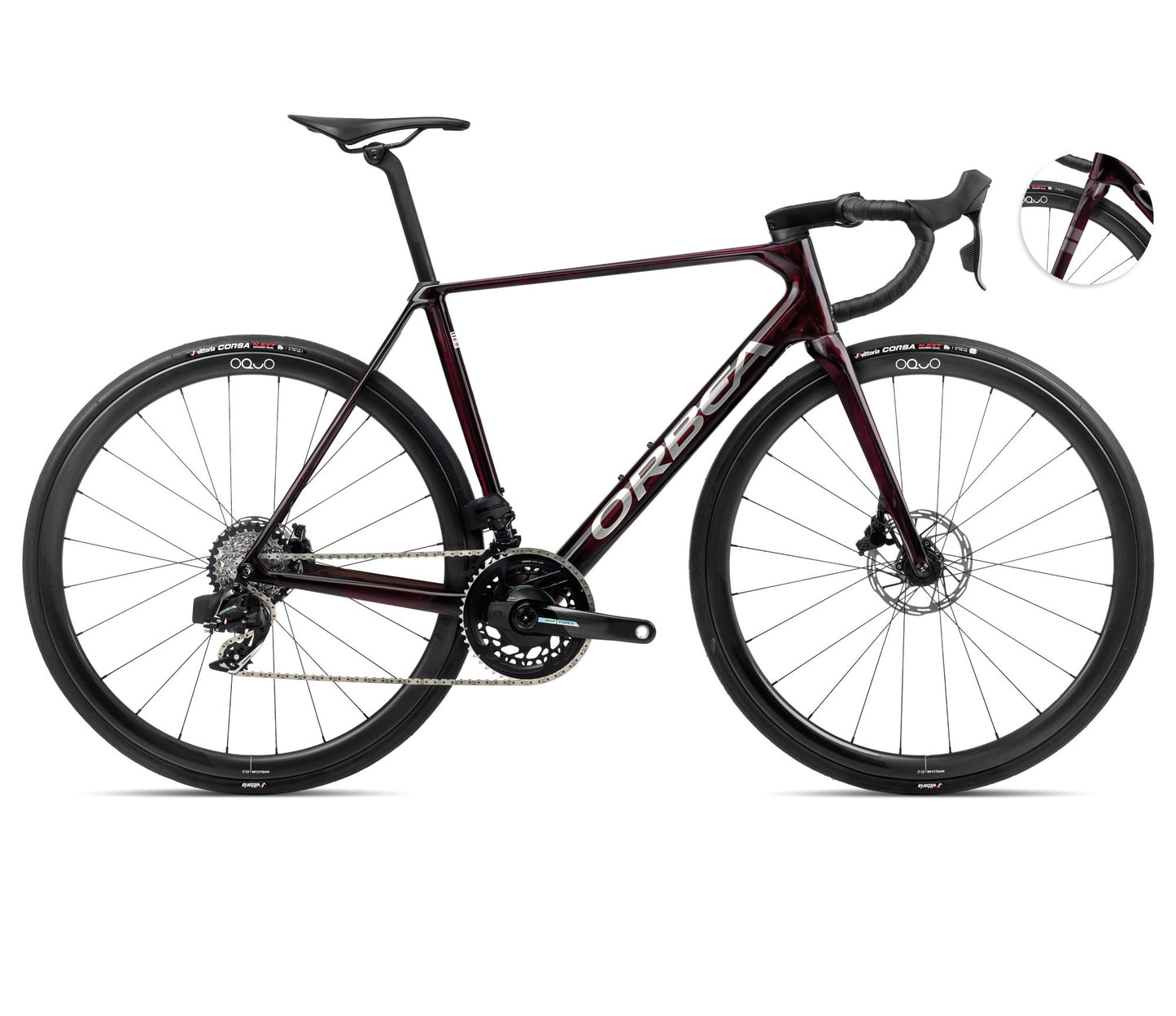 Racer Orbea Orca M21eteam Pwr Wine Red-Titanium Gloss