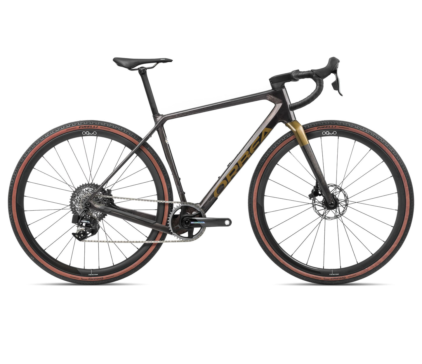 Gravel Orbea Terra M21eteam 1x Cosmic Carbon View-Metallic Olive Green Gloss