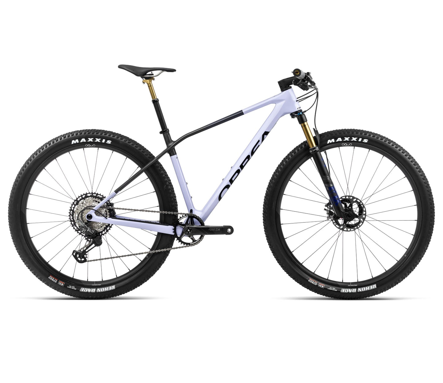 Hardtail MTB Orbea ALMA M TEAM Digital Lavender Gloss/Carbon Raw Matt