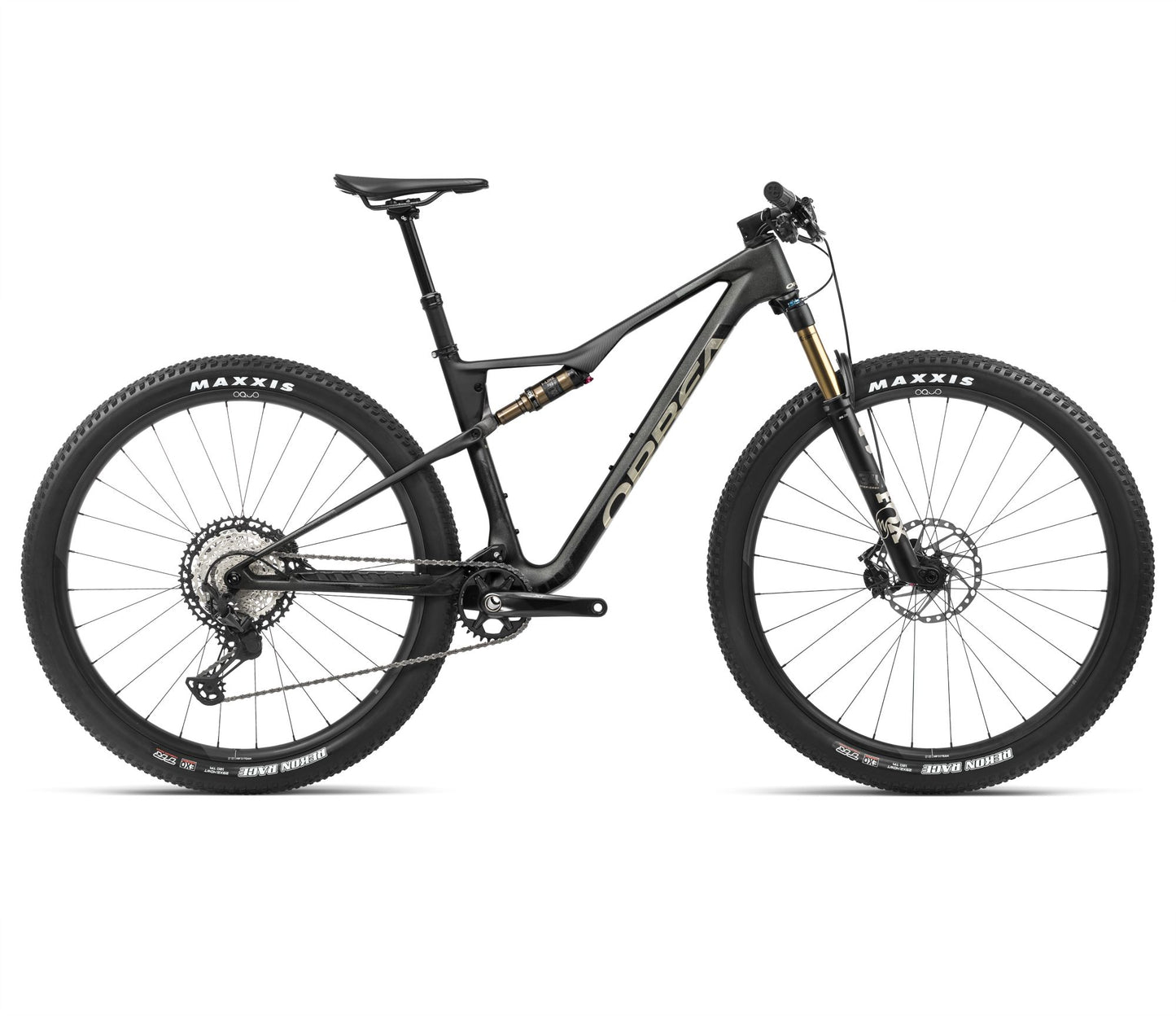 Heldämpad MTB Orbea OIZ M10 Powder Black-Black Matt