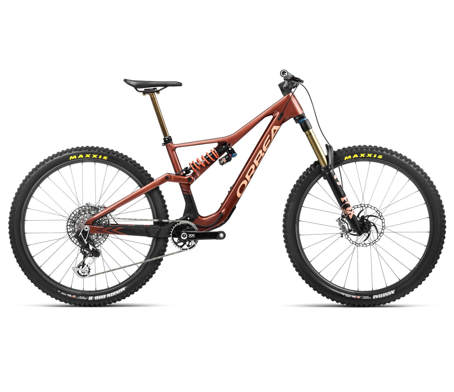 Heldämpad MTB Orbea Rallon M-ltd Mars Red Gloss/Black Matt