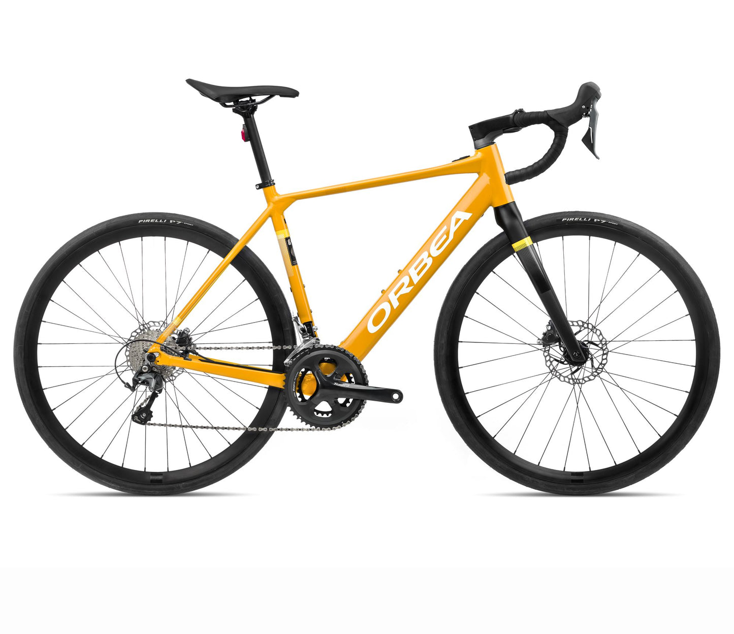 EL-Racer Orbea Gain D40 Mango Gloss/Black Matt