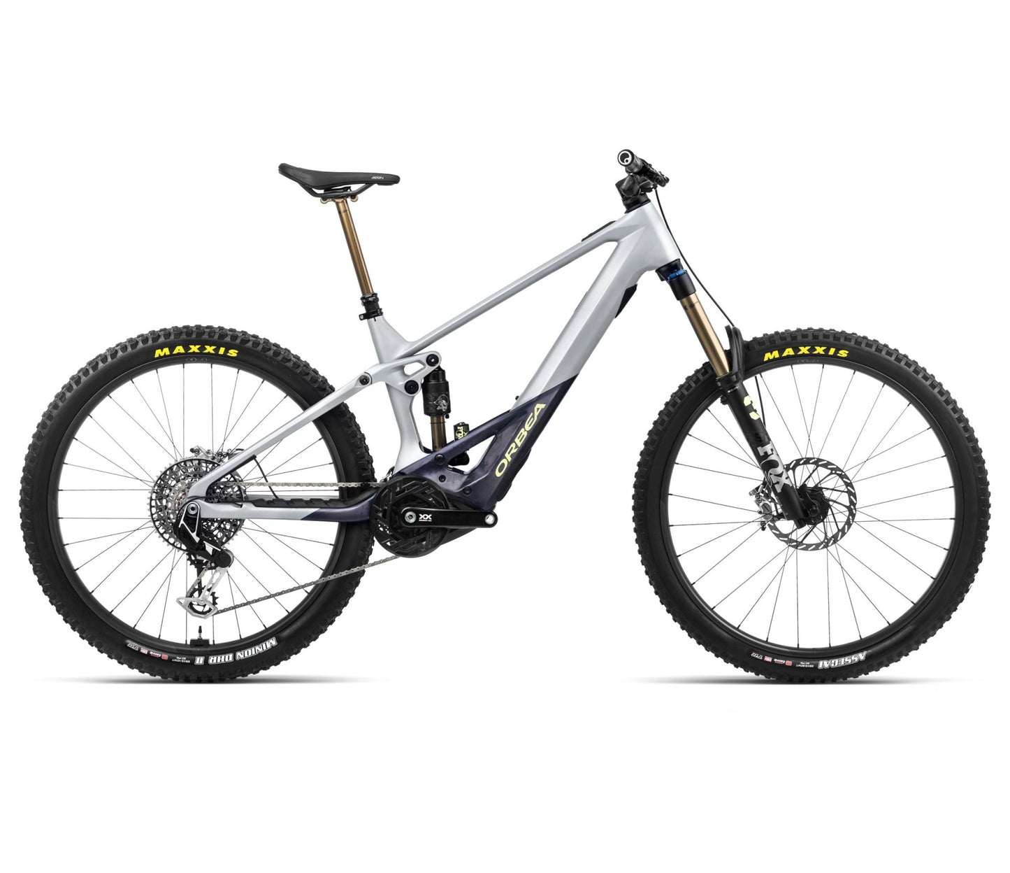 EL-MTB Orbea Wild M-ltd Halo Silver-Tanzanite Carbon View Matt
