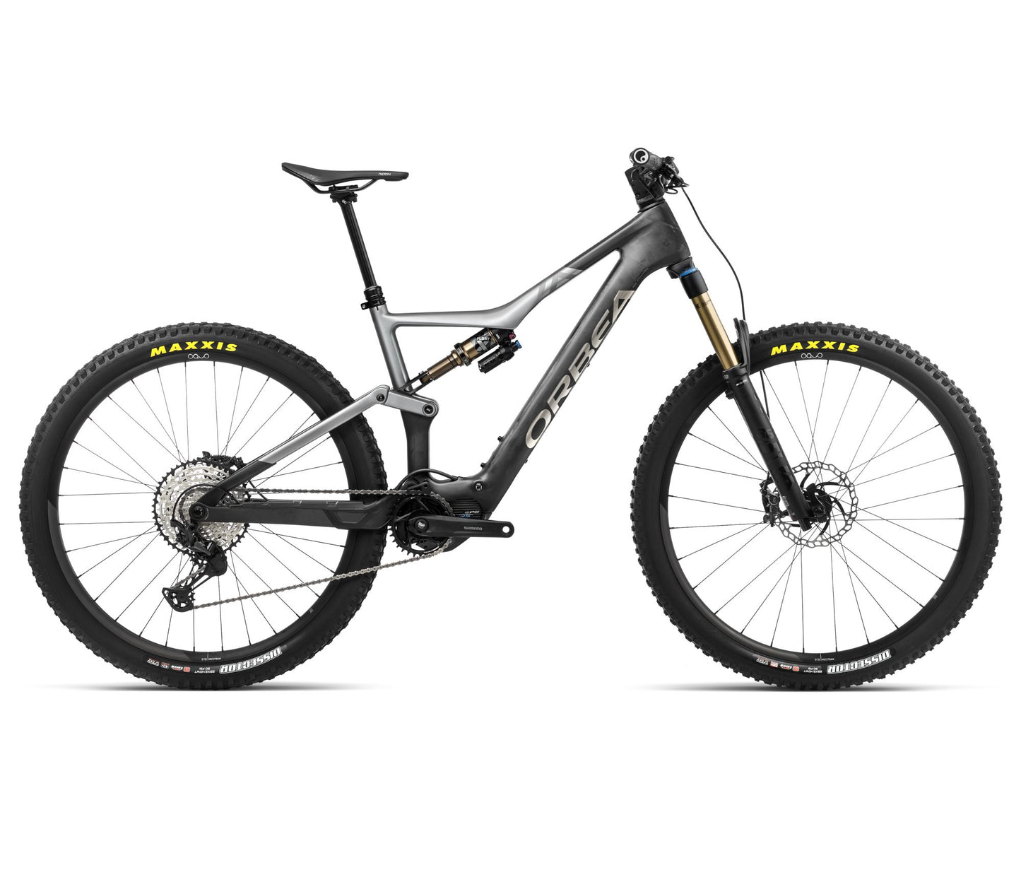 EL-MTB Orbea Rise M10 Cabon Raw-Shark Grey Matt