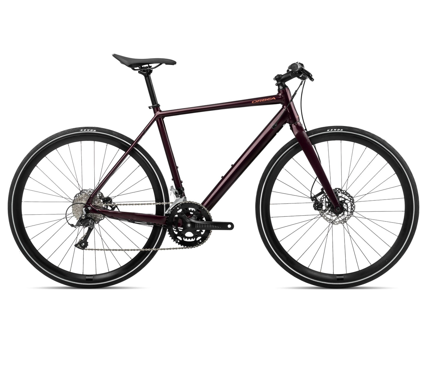 Cityhybrid Orbea Vector 30 Metallic Burgundy Red Gloss