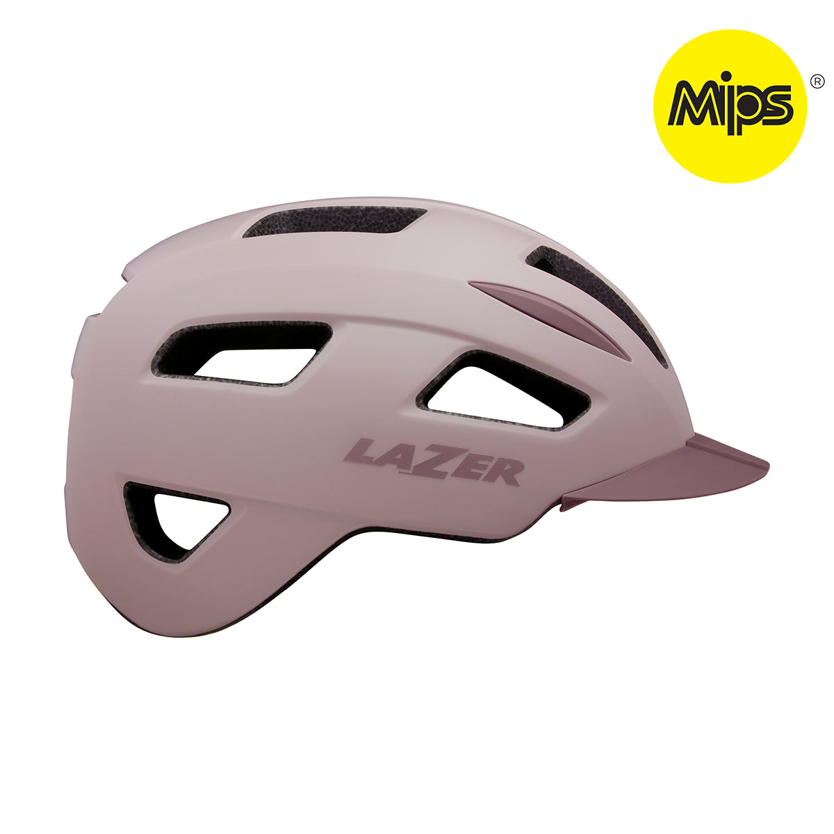 Cykelhjälm Lazer Lizard MIPS matt lila