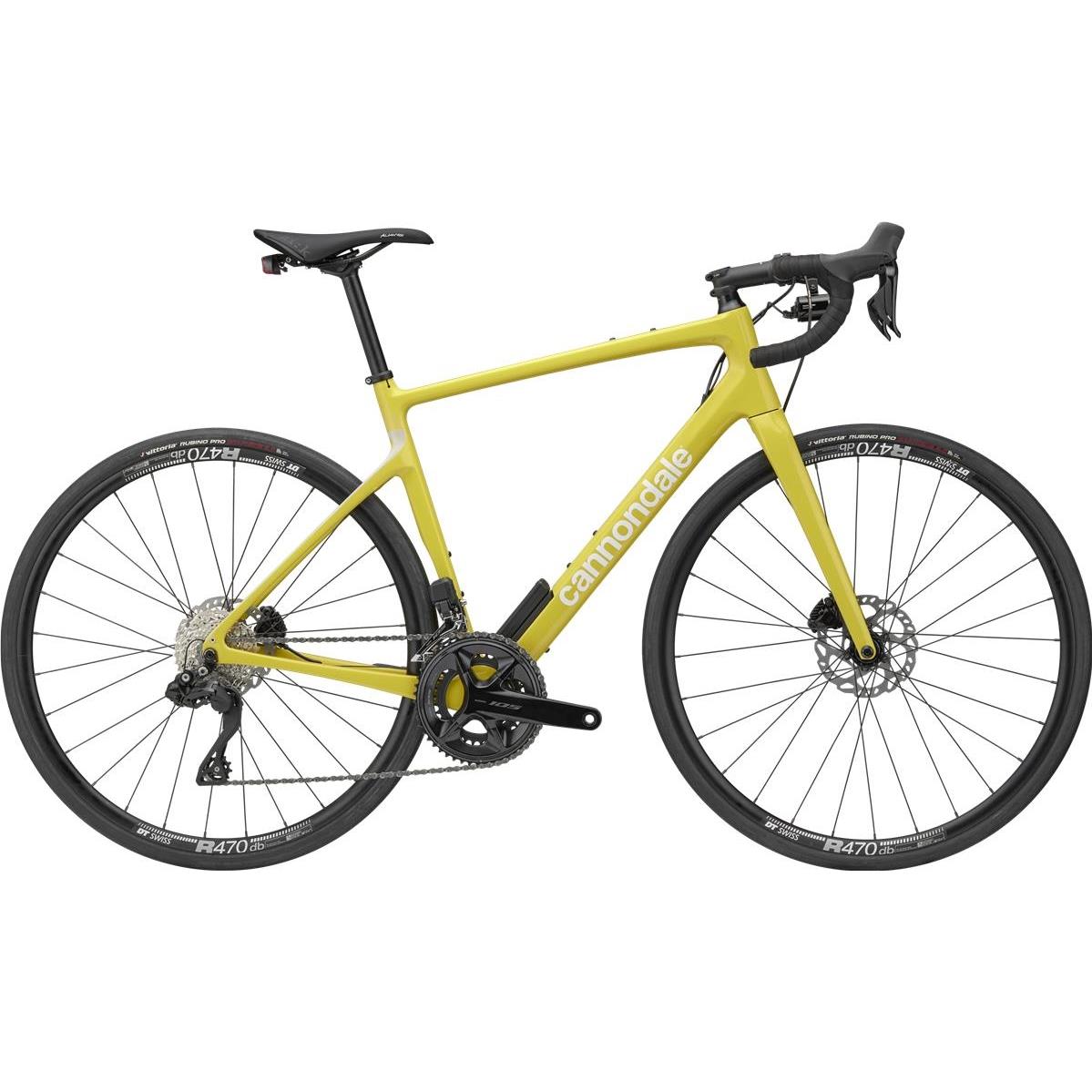 Racer Cannondale Komfort Synapse Carbon 2 LE Gul
