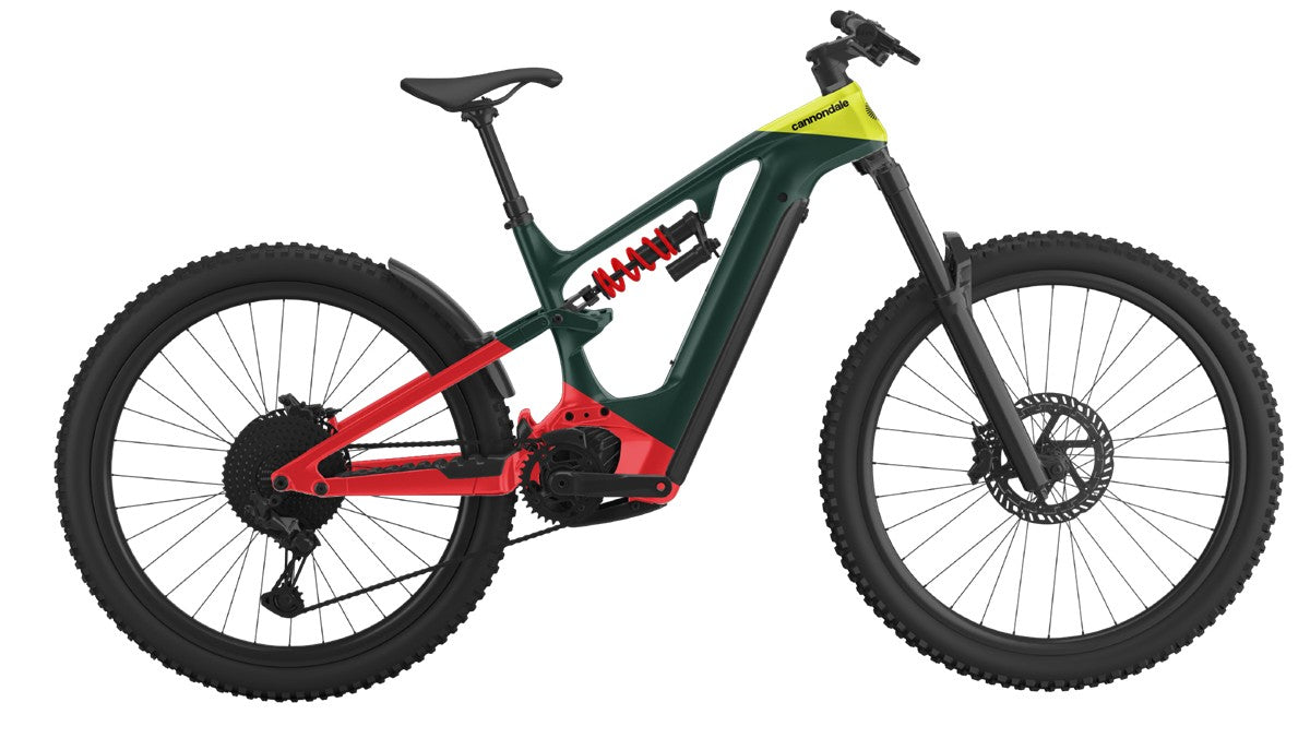 El-MTB Cannondale Moterra Neo LT Carbon 1 Grön