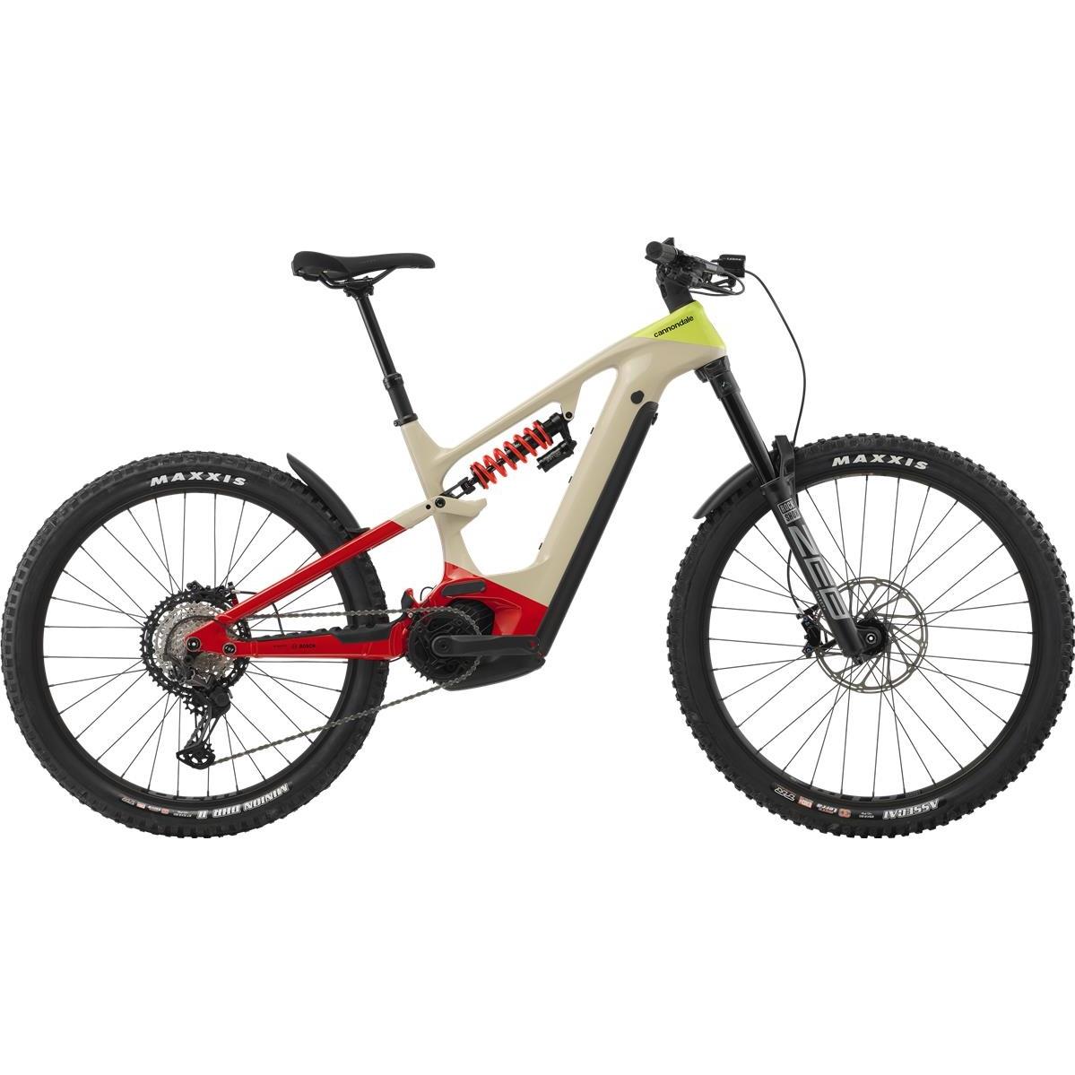 El-MTB Cannondale Moterra Neo LT Carbon 1 Beige/Svart