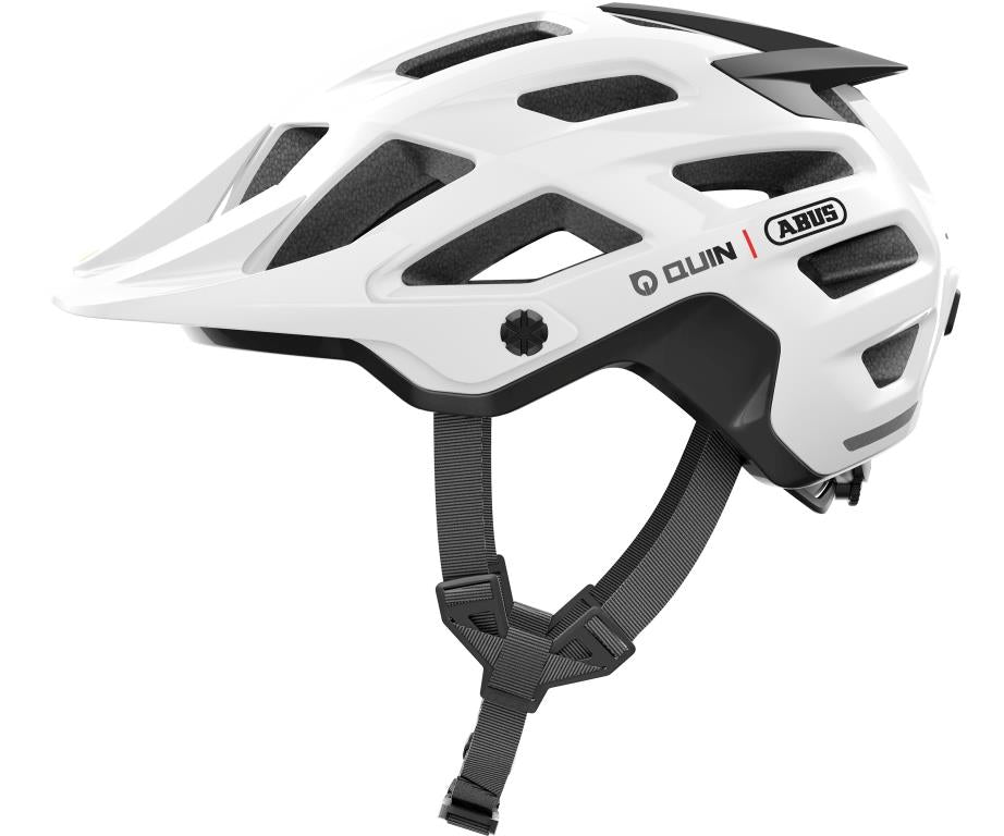 Cykelhjälm Abus Moventor 2.0 Quin Vit