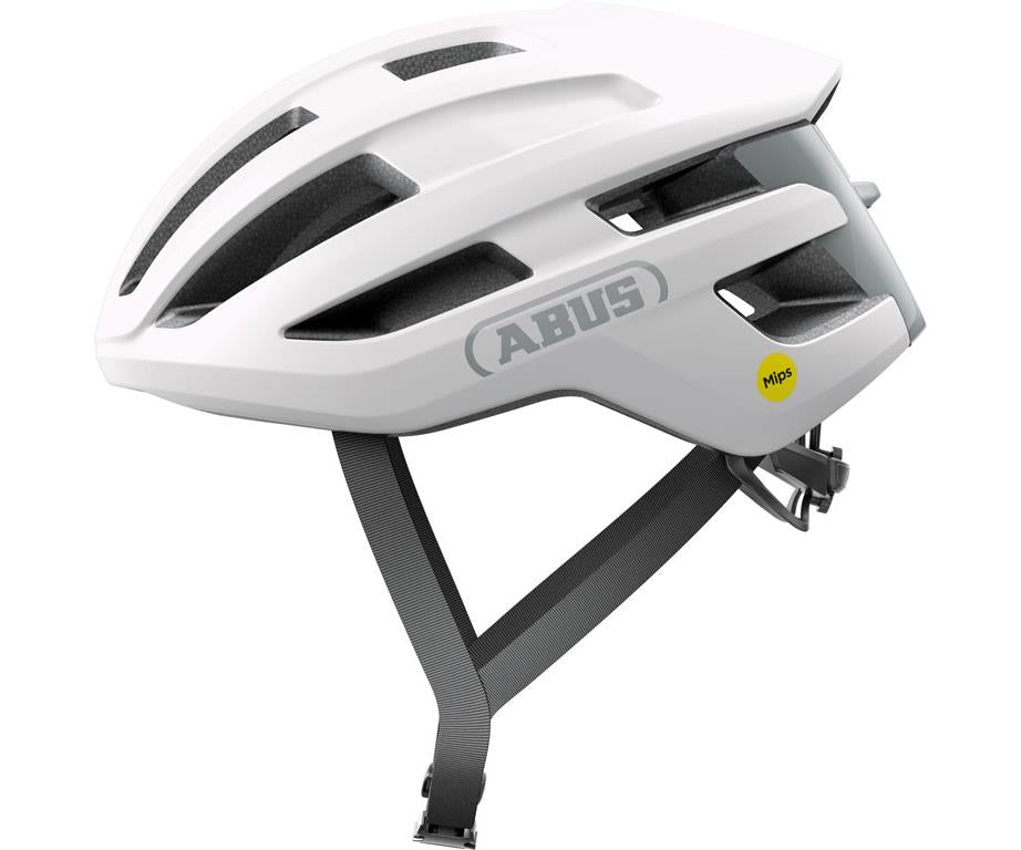 Cykelhjälm Abus Powerdome Mips Polarvit