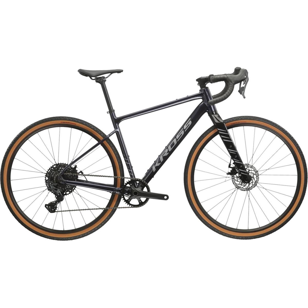 Gravel bike Kross Esker 2.0 Navy Blue/Grey