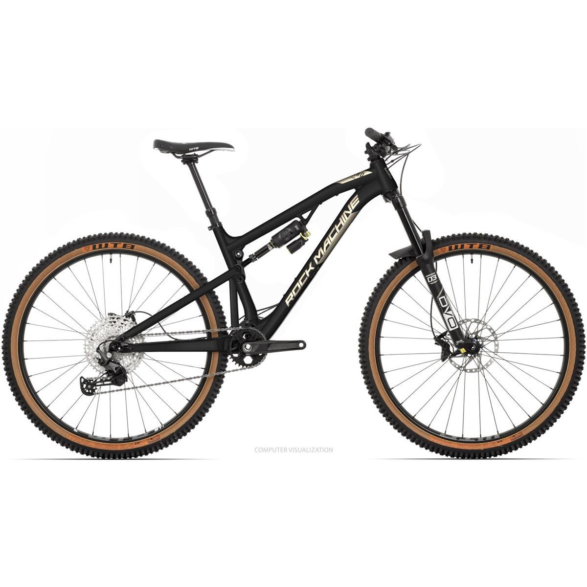 Trail MTB Rock Machine Blizzard TRL 70-29 Svart/Sand